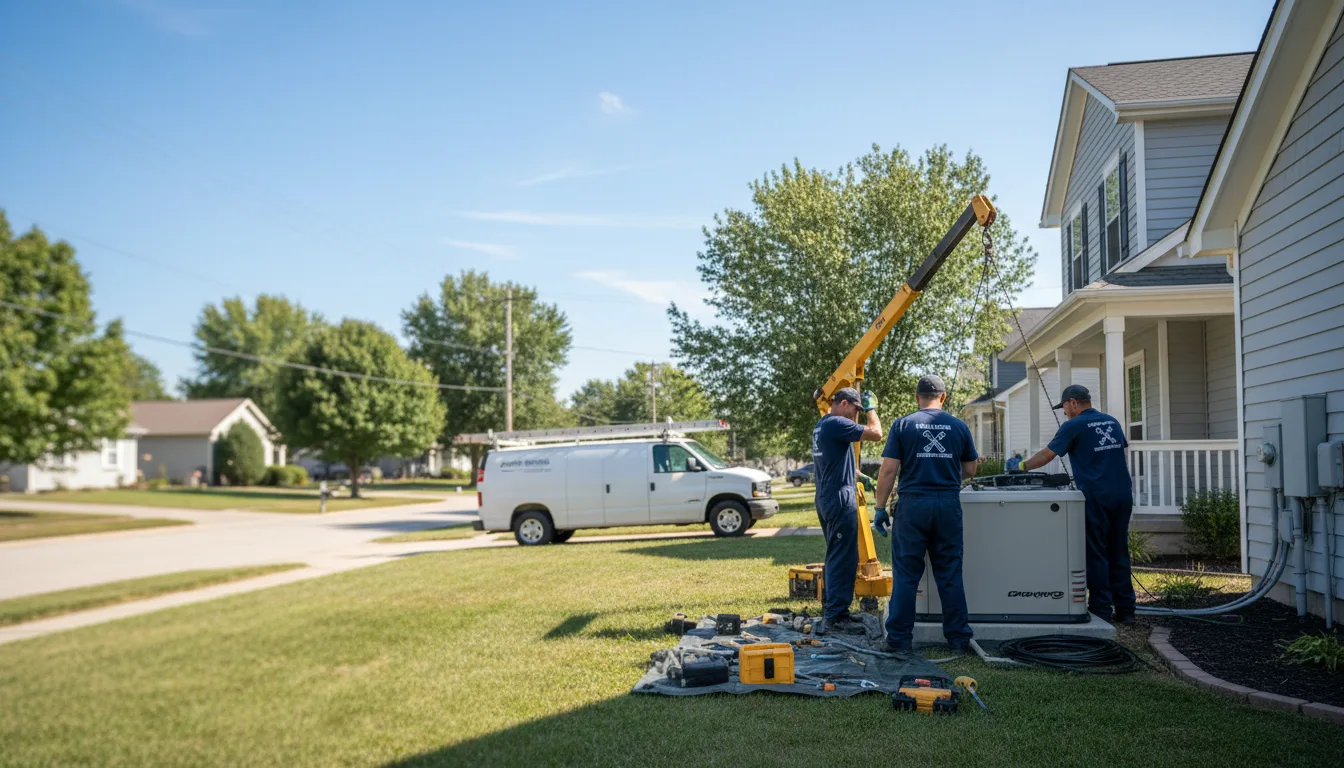 Generator Installation in Pekin, IN near me